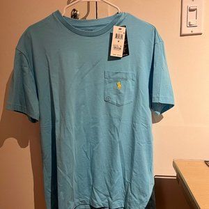 Light Blue Polo By Ralph Lauren Short Sleeve Pocket T-shirt Mens Size M